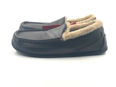 Zapatilla hilada Deer Stags Slipperooz para hombre, talla: 7, marrón Foto 1 de 4