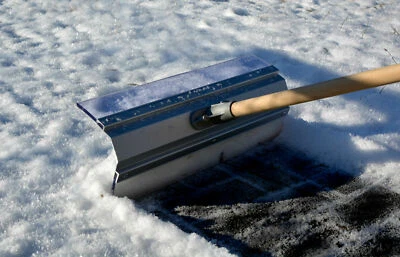 Schneeschaufel Allesschieber Schneeschieber Wasserschieber Gummischieber - Bild 1 von 4