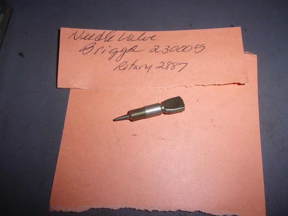 5 unidades para válvula de aguja Briggs & Stratton 230005 - giratoria 2887 * Foto 1 de 1