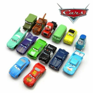 New Disney Pixar Cars Action Figures Lightning McQueen Mater Cake Topper Kids UK - Picture 1 of 8