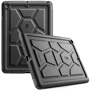 Poetic Silicone Case For iPad 10.2 (2021/2020/2019) Tablet Soft Gel Cover Black - Picture 1 of 7