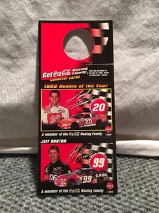 1999 Coca-Cola 7 Eleven Racing Family Collector Cards Tony Stewart Jeff Burton - Bild 1 von 2