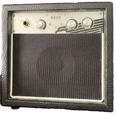 First Act Practice Size Guitar Amplifier. MA104 *NO POWER CORD* - Image 1 of 2