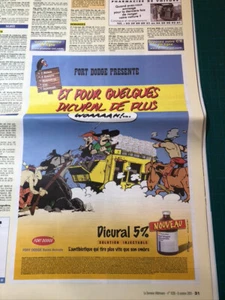 MORRIS LUCKY LUKE LA SEMAINE VÉTÉRINAIRE 2001 AVEC PUB INT. DICURAL 5% - Picture 1 of 3