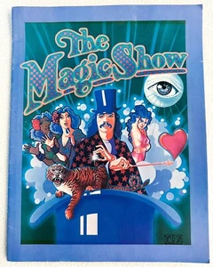 The Magic Show 1974 Broadway De colección Programa de Souvenirs Stephen Schwartz Doug Henning - Imagen 1 de 6