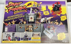 Street Fighter 2 Shadowloo Headquarters Vintage Hasbro 1993 Capcom Sealed New - Picture 1 of 9
