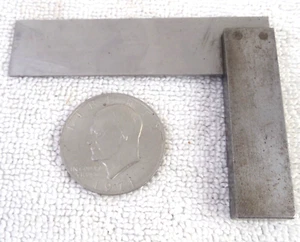 NE-M-CO Machinists' 4" Right-Angle Stainless-Steel Square Vintage USA - Picture 1 of 2