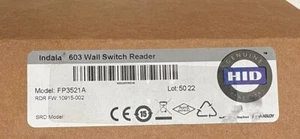 HID Indala 603 Wall Switch Card Access Reader FP3521A - Picture 1 of 3