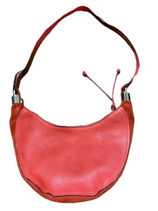 Women’s Vince Camuto Leather salmon Crescent Liana Bag Purse - Picture 1 of 5