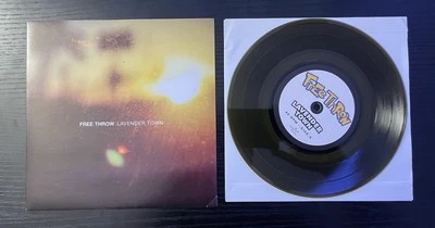 Free Throw - Lavender Town 7” EP Swamp Green 2015 Reissue CYLS Emo - Image 1 of 3