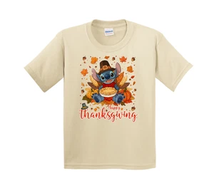 Hand Made-Gildan Langarm/Kurzarm T-Shirt S-2XL-Thanksgiving-Stitch-Herbst-Geschenk - Bild 1 von 5
