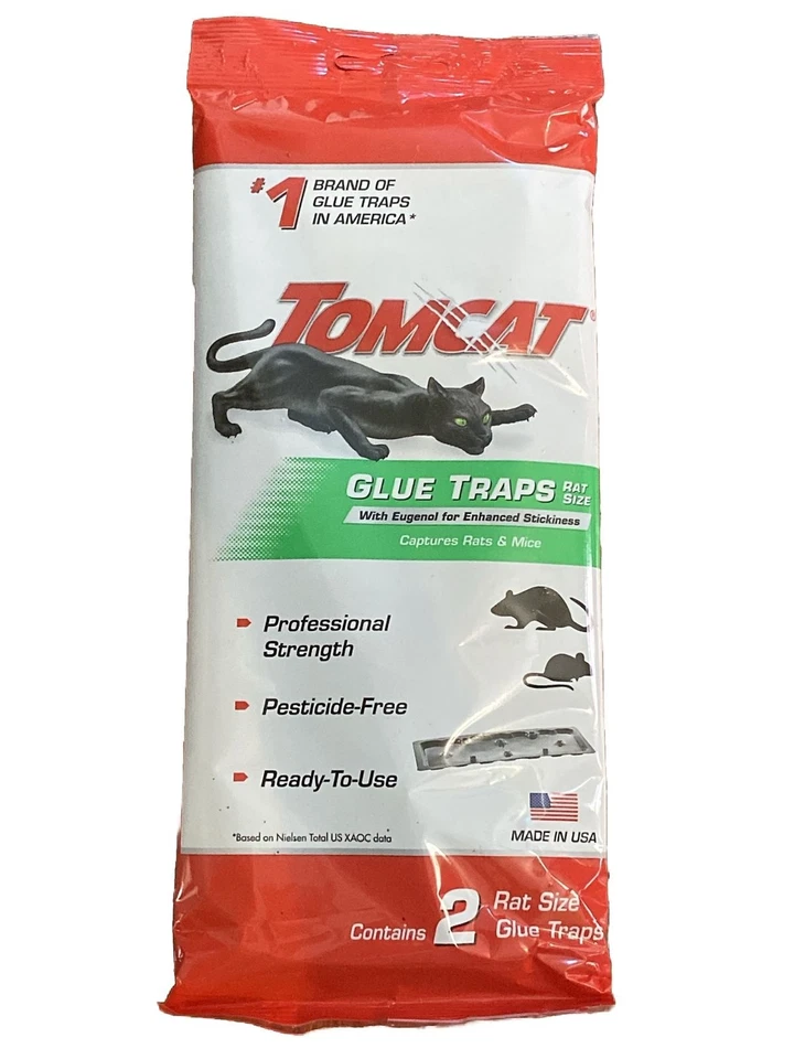 Trampas de pegamento para ratones tamaño rata TOMCAT (paquete de 2) 0362810 Foto 1 de 1