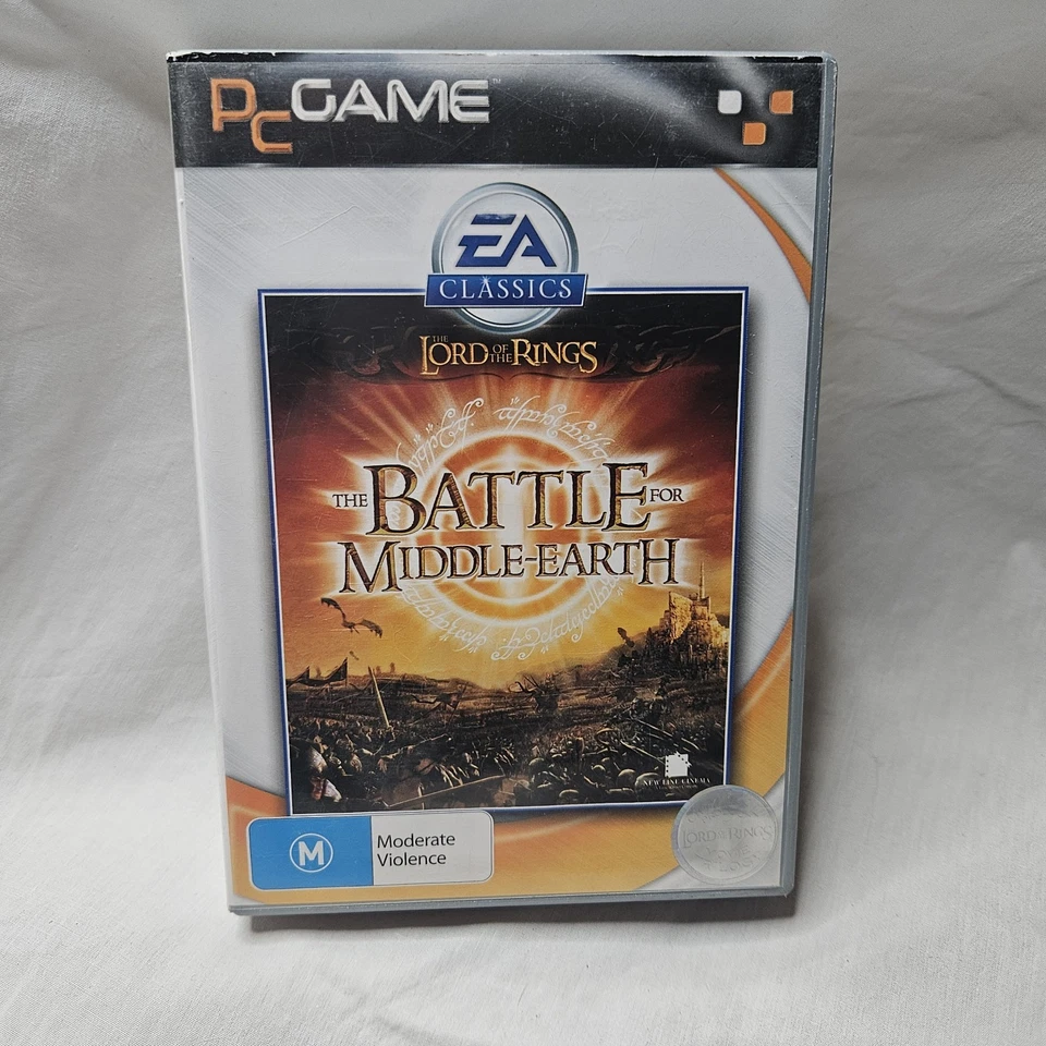 Lord of the Rings: The Battle for Middle-Earth PC Game 5 Discs inc Manual Disc  - Image 1 of 4