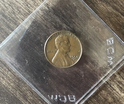 Centavo Lincoln Wheat L 1956-D raro error en muy buen estado Foto 1 de 3