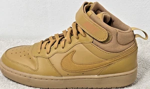 nike schuhe jugend 6,5 herren 6,5 court borough mid 2 basketball weizen braun beige - Bild 1 von 13