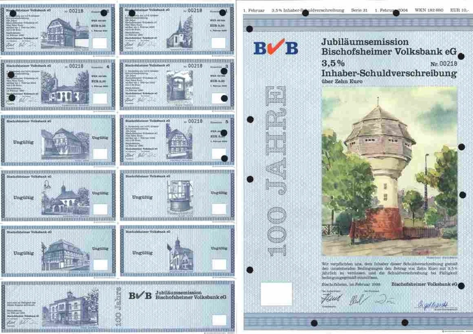 Bischofsheimer Volksbank 1999 Nauheim Astheim Gustavsburg Ginsheim Bauschheim 10 Foto 1 de 1