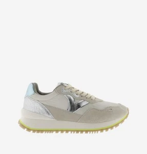 Victoria VIENTO NYLON/PELLE SPACCATA E METALLO taglia UK 7 - EU 40 - NUOVO CON SCATOLA - Foto 1 di 6