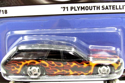 HOT WHEELS 2015 HERITAGE REAL RIDERS SERIES 71 PLYMOUTH SATELLITE - Image 1 of 3