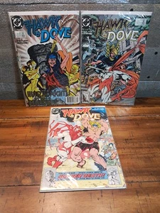 Hawk & Dove #2, #3 & #5 DC Comics 1989 - Foto 1 di 4