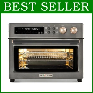 Combo horno freidora de aire infrarrojo 10 en 1, tostadas de 6 rebanadas - Imagen 1 de 11