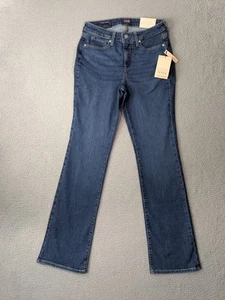 Pantalones de mezclilla NYDJ Barbara Bootcut para mujer 6 azul marcel elásticos no para tus hijas - Imagen 1 de 14