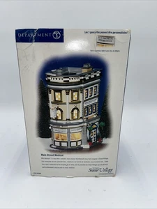DEPT 56 MAIN STREET MEDICAL SNOW VILLAGE NAVIDAD NUEVA CAJA ABIERTA ¡SIN DEFECTOS! - Imagen 1 de 16