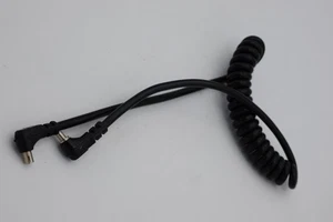 40cm (ungedehnt) Stecker auf Buchse Blitz Sync Kabel. Sehr guter Zustand++. - Bild 1 von 1