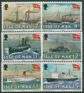 Isla de Man 1980 compañía de ferry Steam Packet Company barcos 166/71 nuevo - Imagen 1 de 1