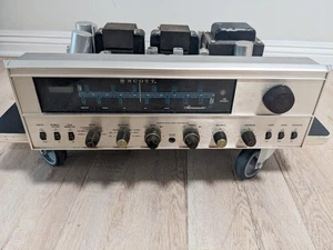 Scott 380 Tube AM/FM Stereo Receiver 7591 Output - Good for Restoration - Picture 1 of 23