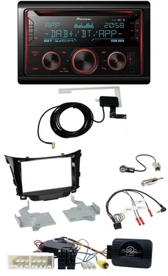 Pioneer 2DIN Lenkrad DAB USB CD Bluetooth Autoradio für Hyundai I30 ab 2017 - Bild 1 von 4