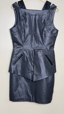 2b Rych Stunning Modern Black Dress Mini Women’s Size 10 - Image 1 of 4