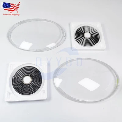 L + R大灯前照灯透明透镜盖外壳+密封胶适用于2004-2010大众甲壳虫 — 第 1/4 张图片