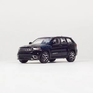 Modellino auto 1/64 Jeep Grand Cherokee Trackhawk 2019 bambini pressofuso giocattolo veicolo - Foto 1 di 14