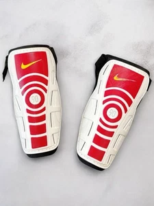 Nike Total 90 parastinchi parastinchi rosso bianco grande 170-180 cm - Foto 1 di 7