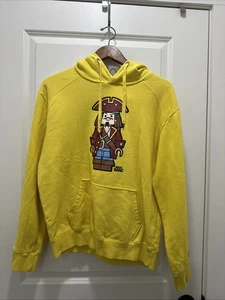 LEGO JACK BANC PIRATE HOODIE SZ LARGE BY FUNNY LOOK STREATWEAR YELLOW - Picture 1 of 23