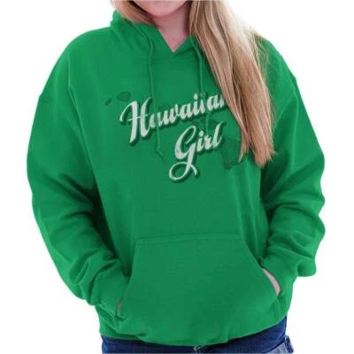 Sudadera con Capucha Hawaiana Moda Hawaiana Niña Moda Estado Mujeres Manga Larga Foto 1 de 4