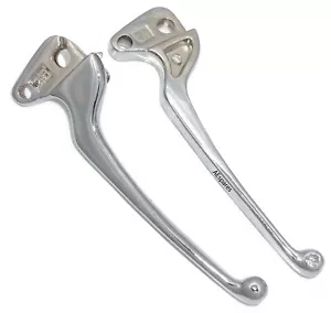 Vespa Bajaj Chetak Classic FE Kupplung Bremshebel Schaltpunkt chrom - Bild 1 von 7
