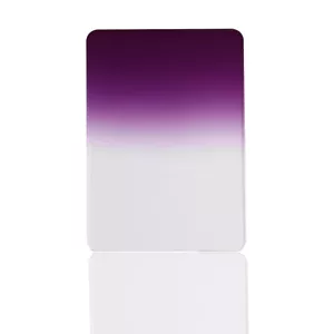 100x150mm Gradual Purple Camera Color Filter For Cokin Z Lee Hitech Holder 4"x6" - Picture 1 of 4