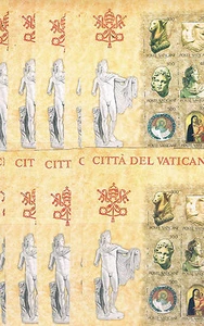 Vaticano. Conjunto de 10 Hojas Bloques nuevas. Ivert HB 6** - Imagen 1 de 1