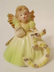5th Birthday Angel Girl Figurine Josef Originals w/ Tag George Good Corp No Box - Picture 1 of 10