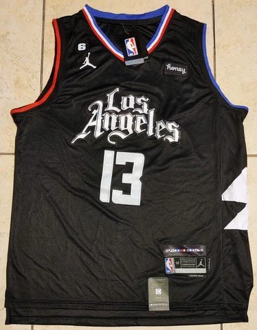 Jordan Junior's NBA Jersey Los Angeles Clippers Paul George #13 Size 52 NWT Cover
