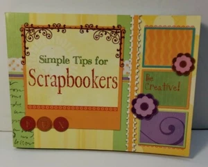 Simple Tips for Scrapbookers (LIFE'S LITTLE BOOK OF WISDOM) - Imagen 1 de 3