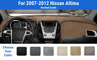Dashboard Dash Mat Cover for 2007-2012 Nissan Altima (Brushed Suede)