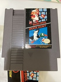 Super Mario Bros./Duck Hunt (NES Game) (Booklet) (Case) See description.
