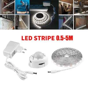 LED Stripe mit Bewegungsmelder Lichtleiste Band Leiste Streifen Beleuchtung DE - Bild 1 von 23