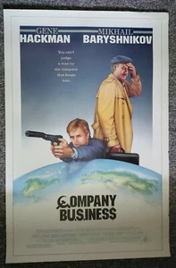 Póster de una hoja Company Business 1991 Gene Hackman Kurtwood Smith Baryshnikov - Imagen 1 de 1