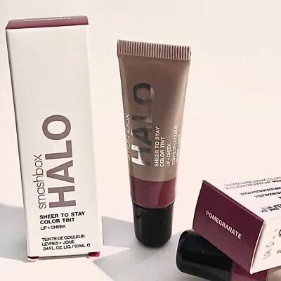 SMASHBOX Halo Sheer To Stay Cream Lip Cheek Tint (BLUSH) NEW - Image 1 of 4