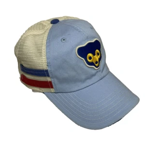 Chicago Cubs Bear VTG Mesh Back Adjustable Cap American Needle Retro Colors - Picture 1 of 5