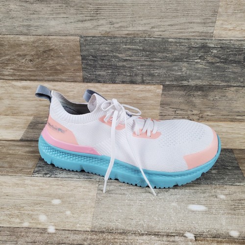 Scarpe da lavoro Timberland PRO Setra in maglia da donna taglia 8 5 M bianche punta composita sneaker