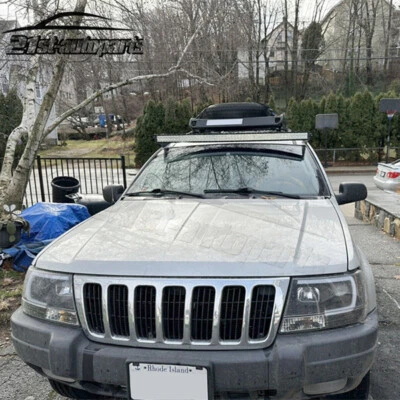 Barra de luz LED 52"" + montaje en techo + cable para Jeep Grand Cherokee WJ 99-00 01 02 03 04 Foto 1 de 4